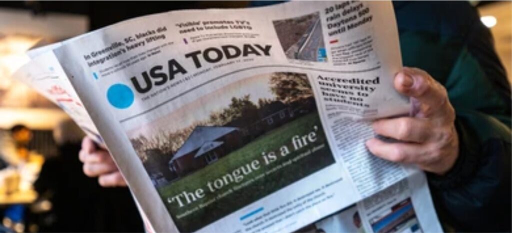 What USA Today Looks for in a Story