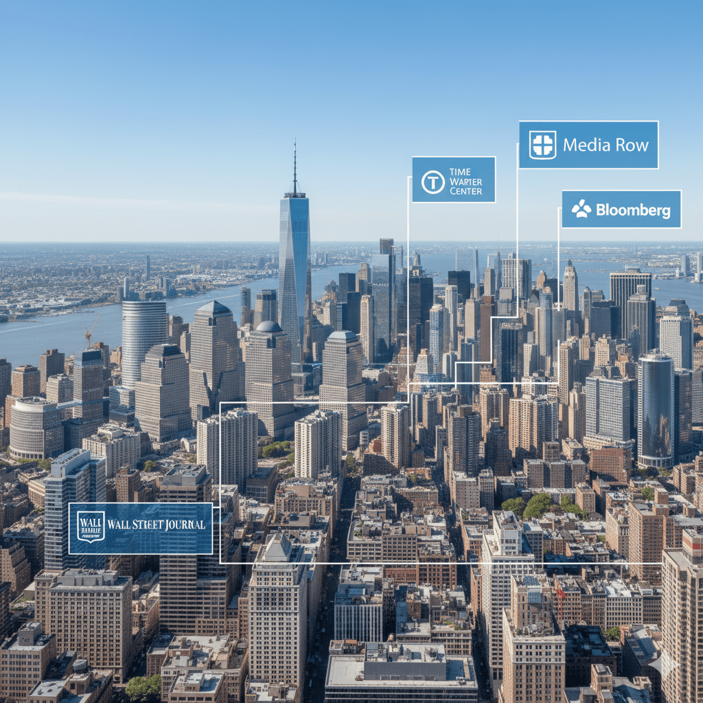  Crisis management firms NYC Manhattan skyline showing media headquarters and financial district advantages