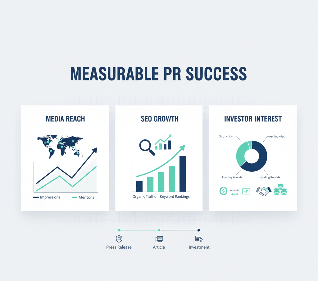 measurement of media placements for startups and how to get published results