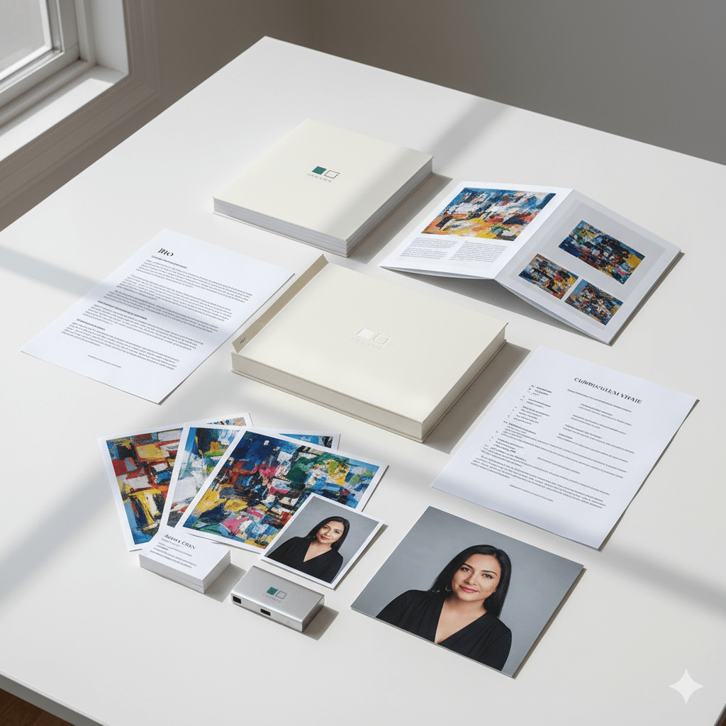 Getting published in art publications - complete artist press kit for art magazine submission