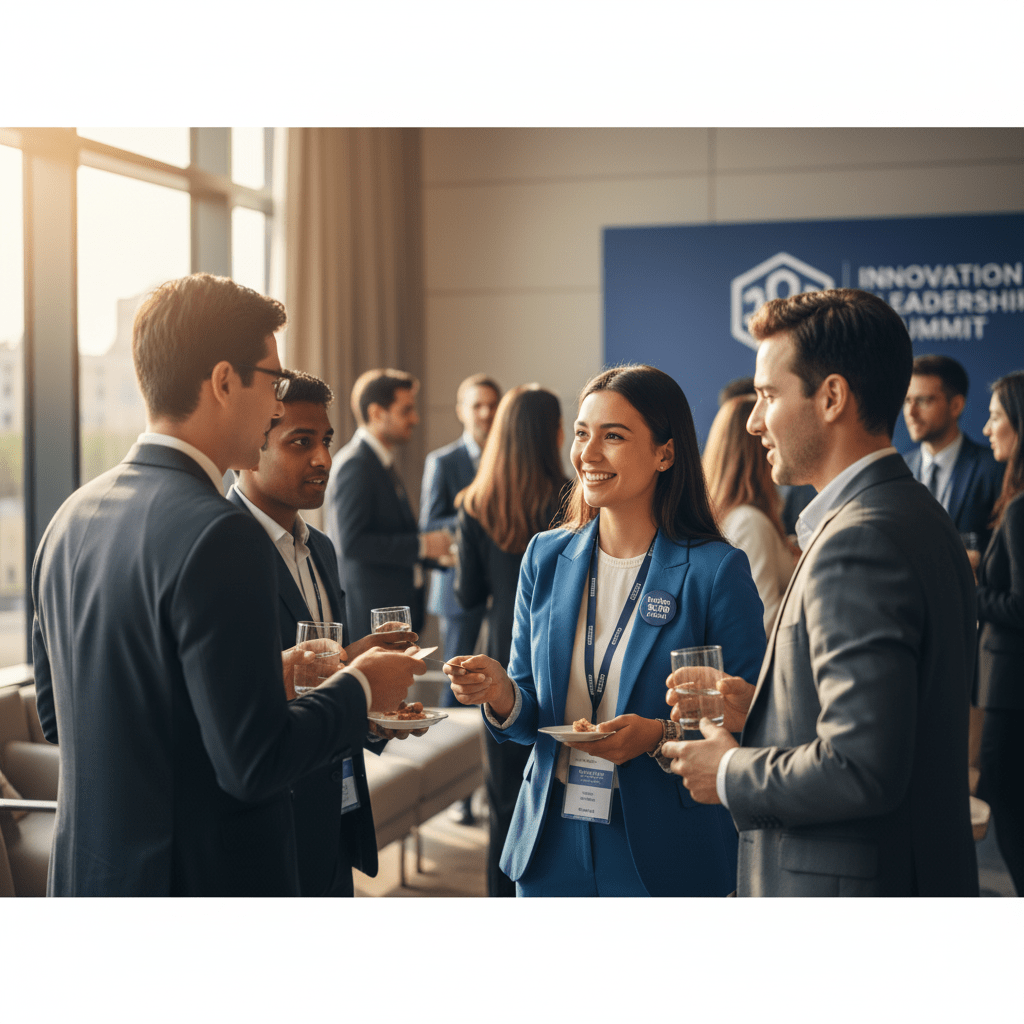 Networking with Forbes 30 Under 30 alumni and judges at professional business events