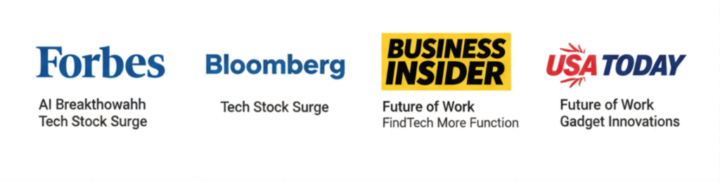 Public Relations for Technology Companies guaranteed media placements in Forbes, Bloomberg Business Insider