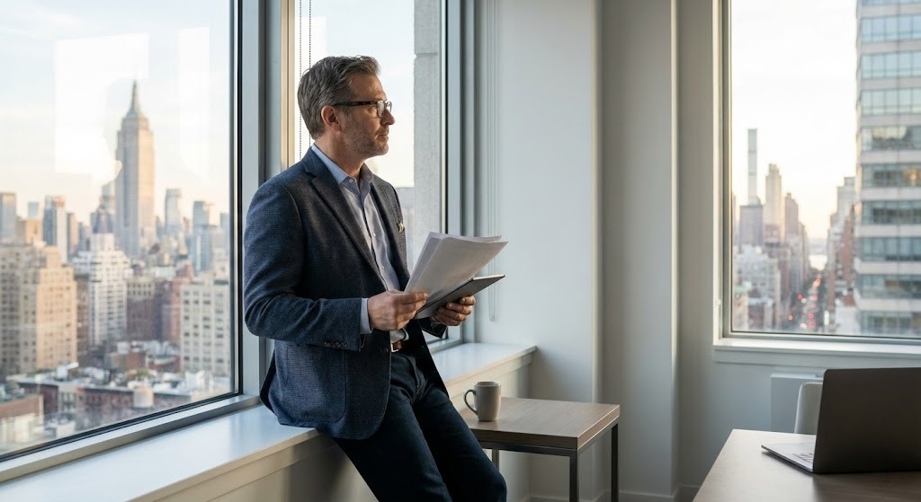 founder building long-term brand authority through consistent personal visibility